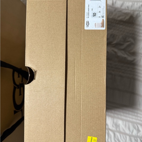 UGG Tan and Cream Shearling Boots - Picture 4 of 4